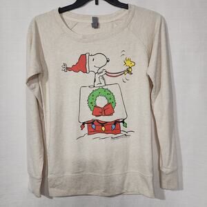 Snoopy and Woodstock Christmas men's medium sweatshirts